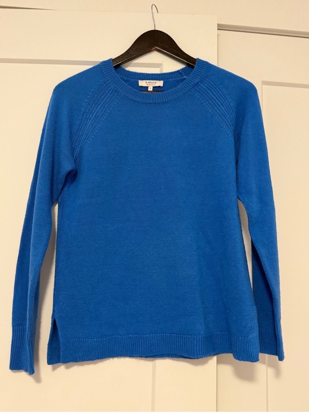 Bright Blue Crewneck Pullover
